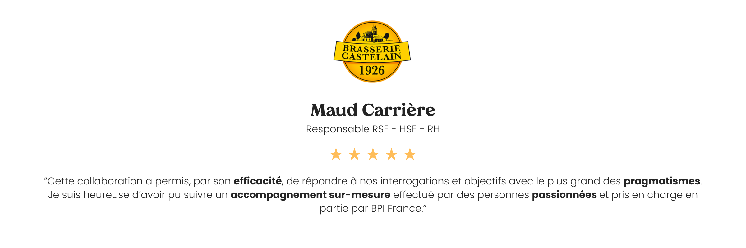 Verbatim - Brasserie Castelain